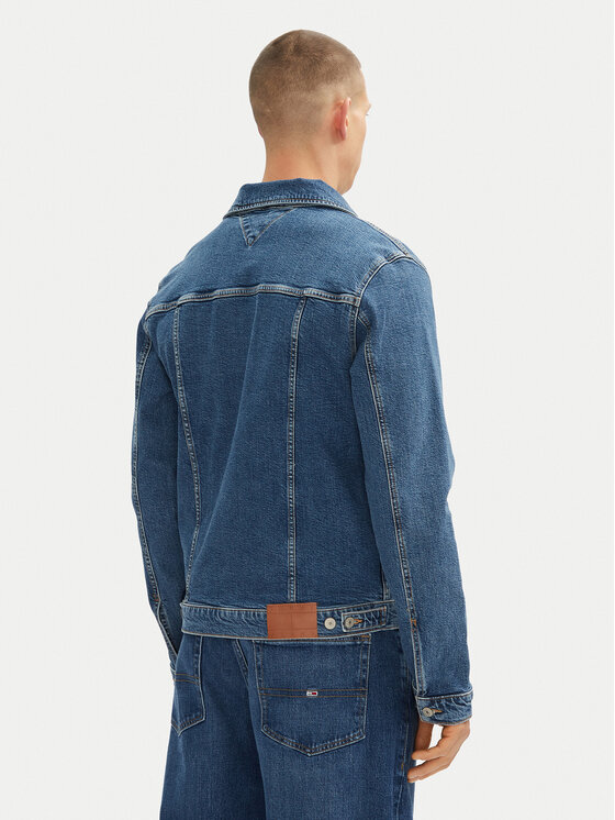 Tommy Jeans Tommy Jeans Kurtka jeansowa Ryan DM0DM21047 Niebieski Regular Fit