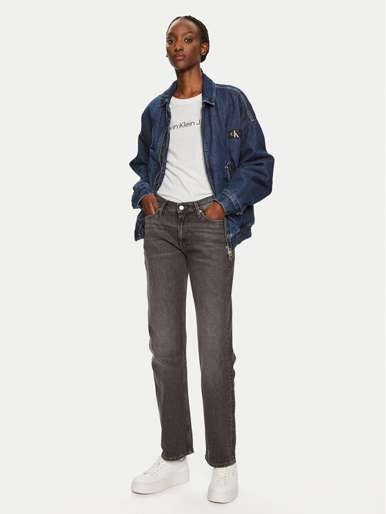 Calvin Klein Jeans Calvin Klein Jeans Džinsai J20J223641 Pilka Straight Fit