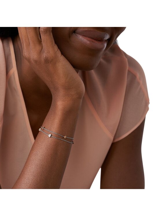 Fossil Fossil Náramek JF03095998 Stříbrná