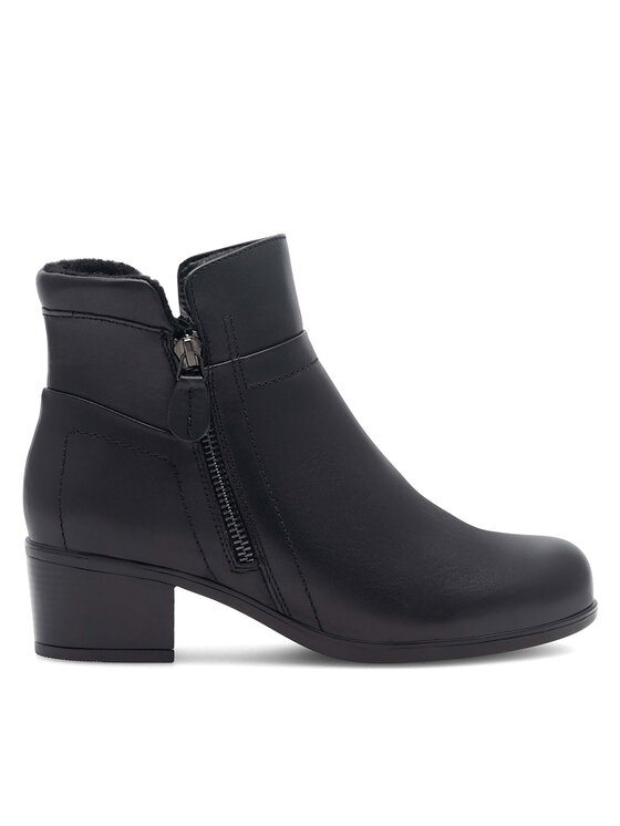 Damskie Botki Go Soft, Rozmiar 37, Czarne, EST-GUSTA-11