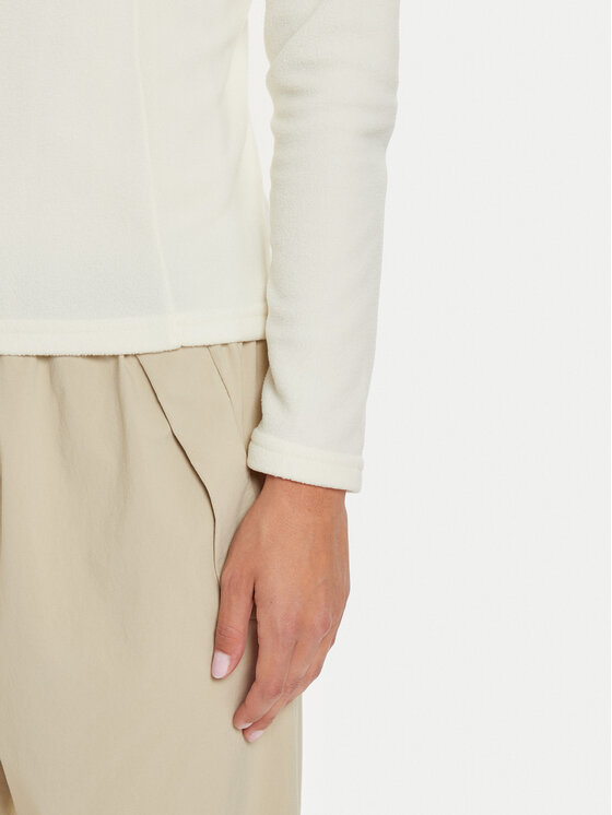 4F 4F Termo bielizeň vrchné diely 4FWAW24UFLEF048 Écru Slim Fit