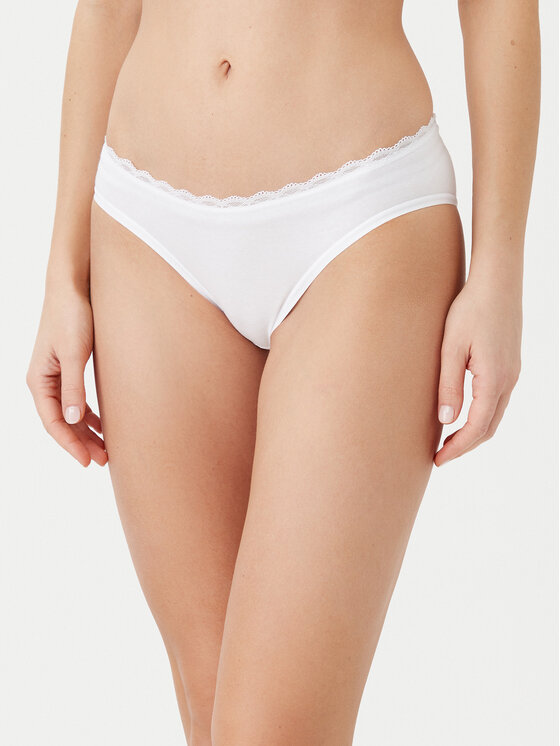 Triumph Triumph Set de bikini﻿ Feel Of Cotton 10225045 Alb