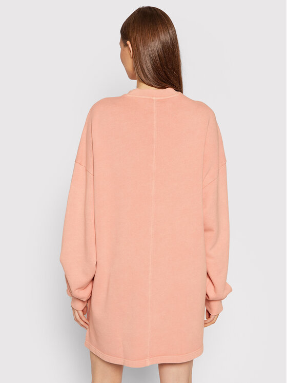 Reebok Reebok Плетена рокля Natural Dye Crew GR0399 Розов Oversize