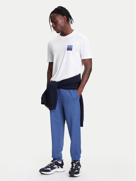 HUGO HUGO Spodnie dresowe Dayote232 50489617 Niebieski Regular Fit