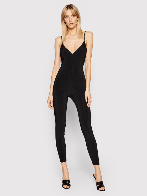 Nissa Nissa Гащеризон SALO12153 Черен Slim Fit