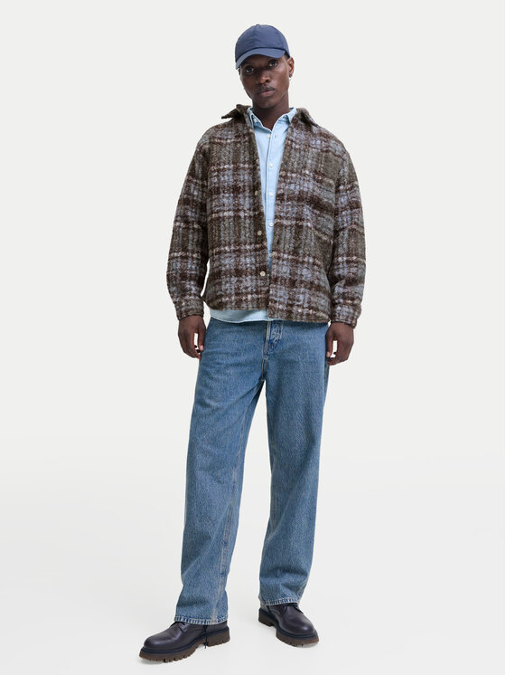 Jack & Jones Jack & Jones Преходно яке Denver 12293835 Кафяв Loose Fit