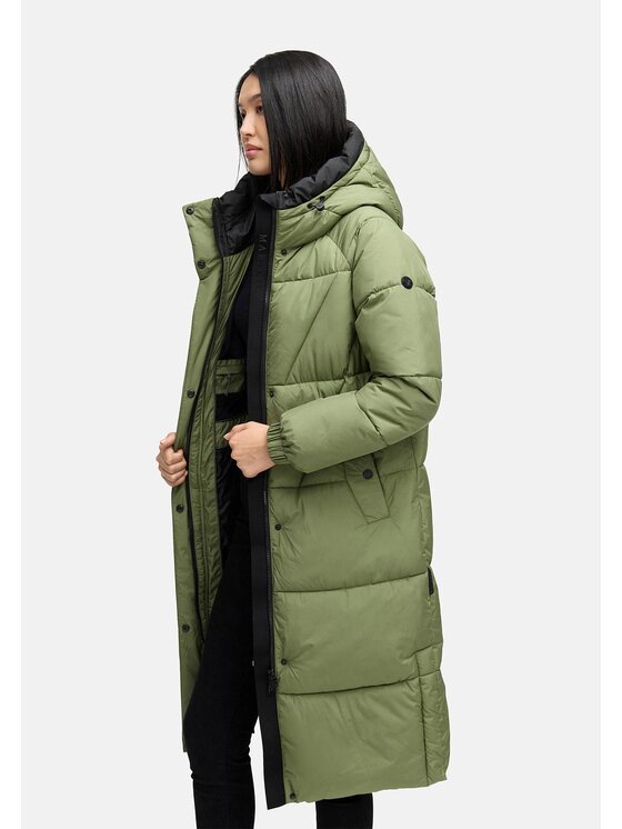 Marikoo Marikoo Kurtka zimowa Yaskaa Zielony Regular Fit