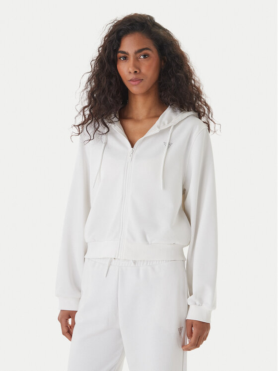 Guess Guess Felpa V6GQ15 K3093 Bianco Regular Fit