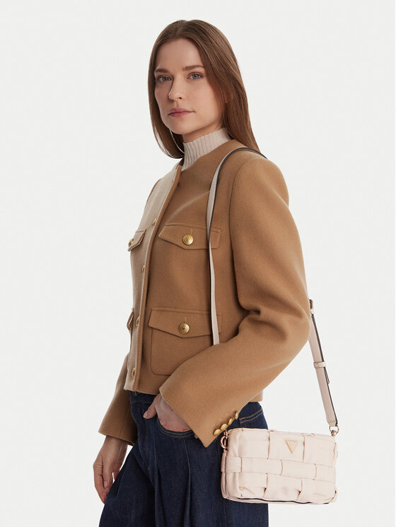 Guess Guess Handtasche Marion Mini HWWG80 72720 Écru