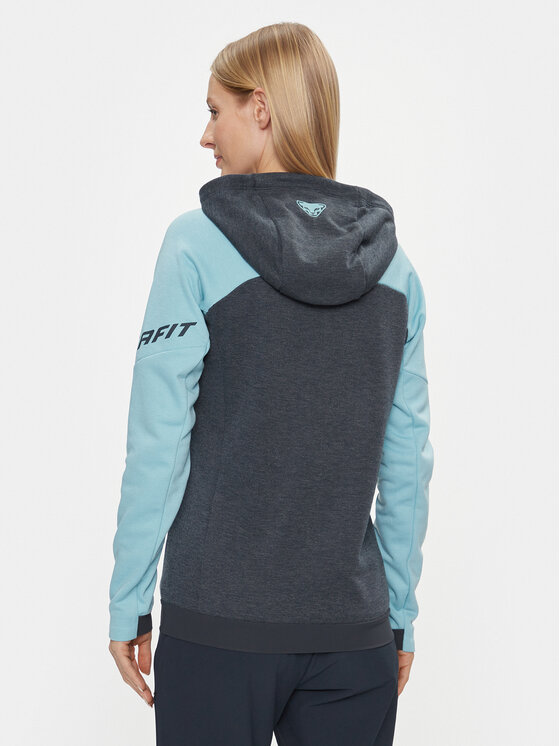 Dynafit Dynafit Technikai pulóver 24/7 Ptc Zip Hoody W 71507 Kék Regular Fit
