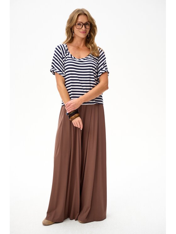 blue shadow blue shadow Bluzka Belis Niebieski Regular Fit
