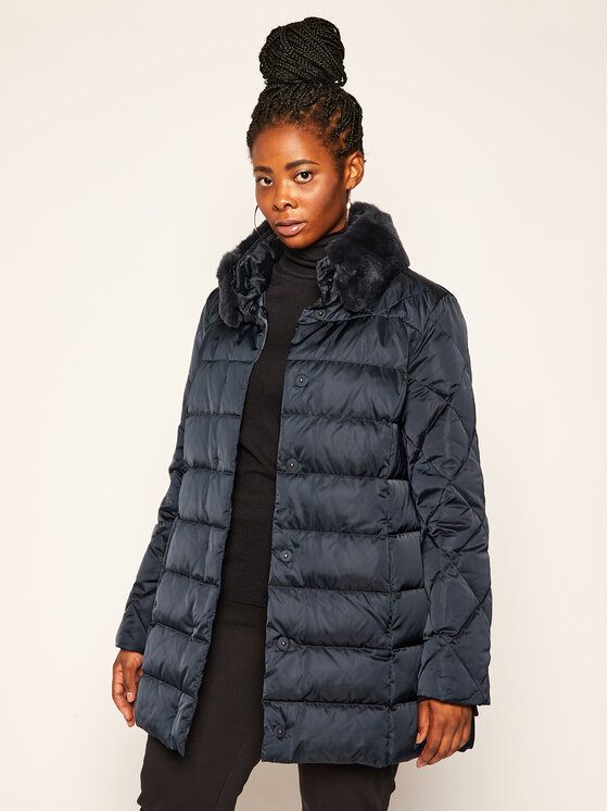 Persona By Marina Rinaldi Winterjacke Parco 1484049 Dunkelblau Regular Fit Modivo De