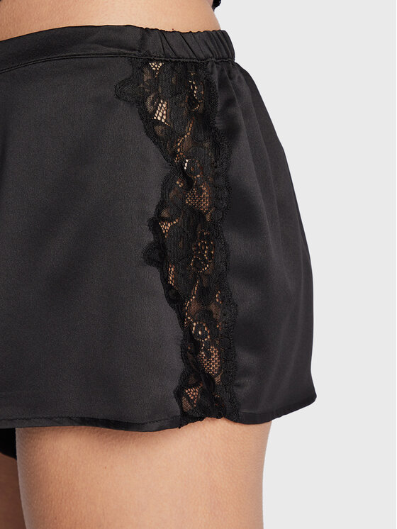 LAUREN RALPH LAUREN Lauren Ralph Lauren Pidžaama ILN11684 Must Regular Fit