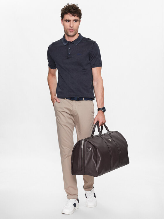 Guess Guess Дорожня сумка Certosa Saffiano Smart Travel TMECSA P3236 Бордовий
