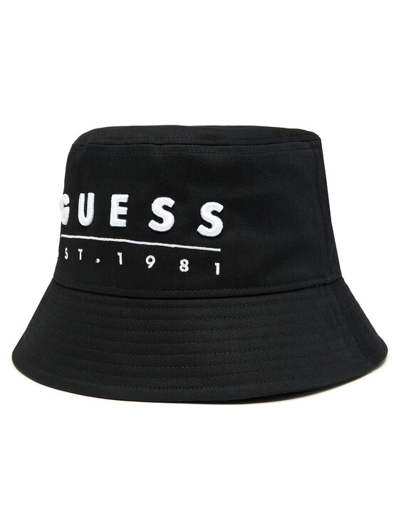 Guess Guess Καπέλο Bucket Nola Headwear AM5016 COT01 Μαύρο