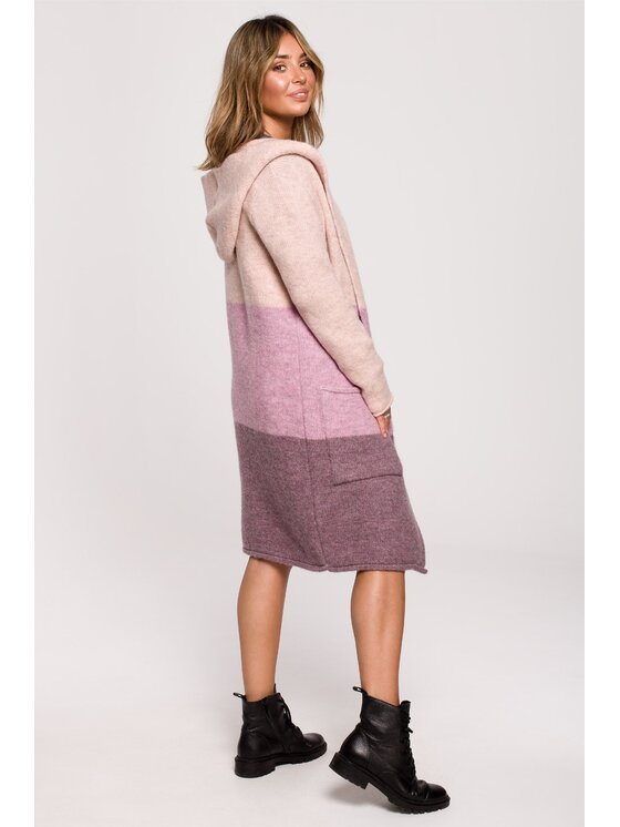 BeWear BeWear Kardigán bk072 Farebná Baggy Fit