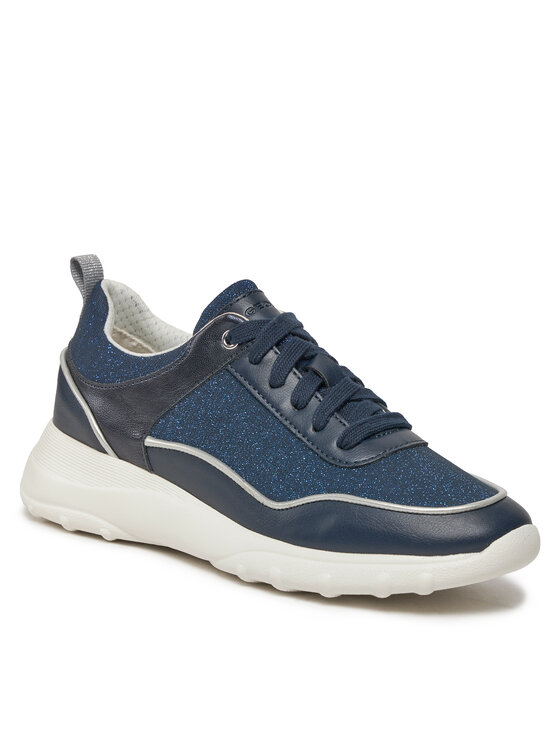 Geox Sneakersy D Alleniee D35LPB 054AS C4002 Granatowy | Modivo.pl