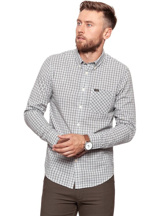 Lee Lee Camicia BUTTON DOWN Nero Regular Fit