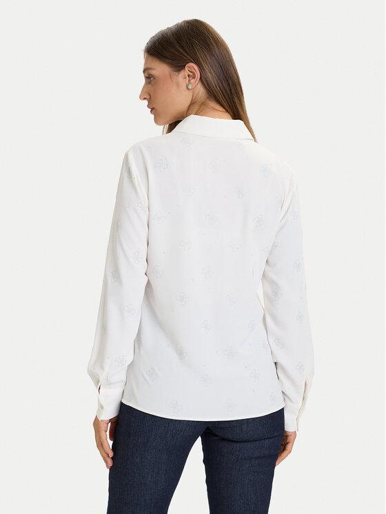 Guess Guess Camicia W5BH80 W2982 Bianco Regular Fit