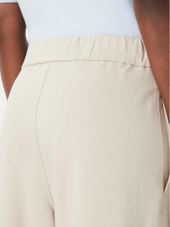 Calvin Klein Calvin Klein Hlače LV044G210G Bež Relaxed Fit