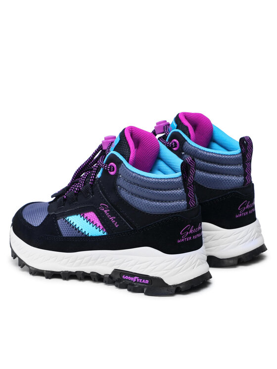 Skechers Skechers Ghete Let's Explore 302949L/BKMT Negru