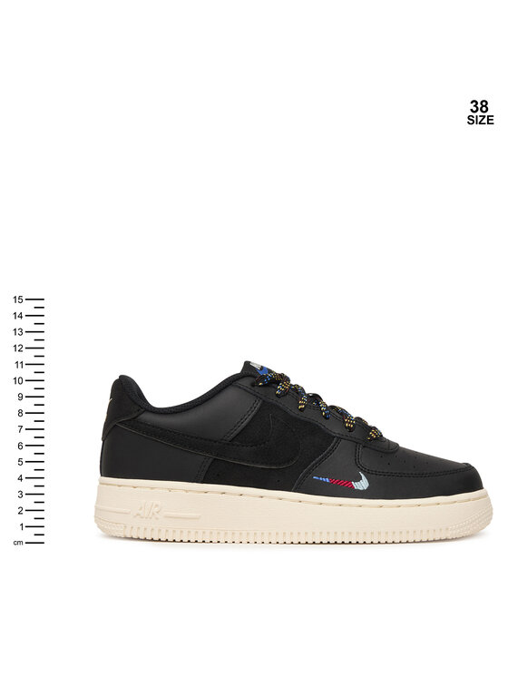 Nike Nike Sportcipők Air Force 1 LV8 1 (GS) HQ1907 001 Fekete