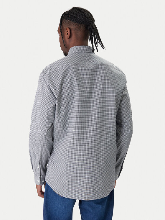 Tommy Hilfiger Tommy Hilfiger Marškiniai Gingham MW0MW41699 Mėlyna Regular Fit