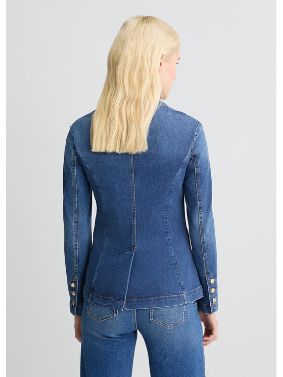 Liu Jo Liu Jo Giacca di jeans UA5093D492578809 Celeste Regular Fit
