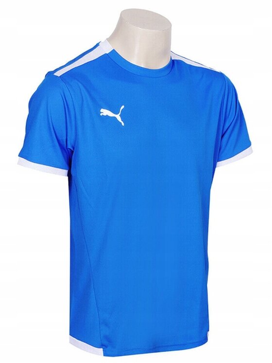 Puma Puma T-Shirt 704917-02 Niebieski Standard Fit