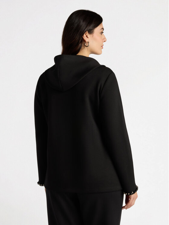 Fiorella Rubino Fiorella Rubino Felpa G896L008410N033 Nero Regular Fit