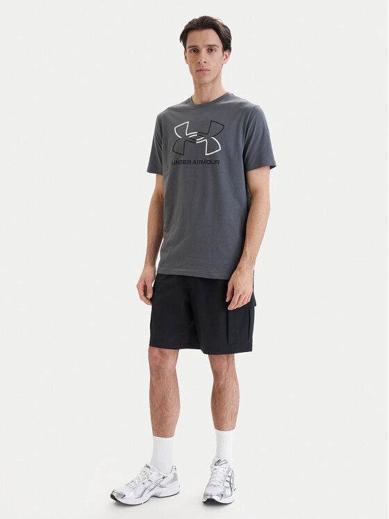 Under Armour Under Armour Tricou Ua Gl Foundation Update Ss 1382915 Gri Loose Fit