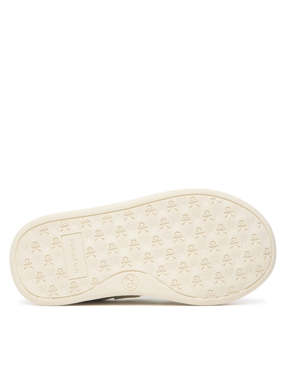 Calvin Klein Calvin Klein Laisvalaikio batai Low Cut Velcro Sneaker V1A9-83382-1355 M Balta