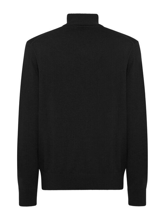 PHILIPP PLEIN PHILIPP PLEIN S dlouhým rukávem 22875 Černá Regular Fit