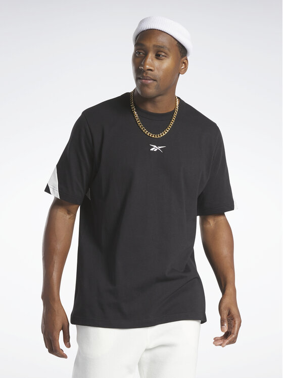 Reebok Reebok Тишърт Classics Brand Proud HY7101 Черен Loose Fit