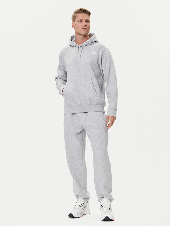 The North Face The North Face Bluză Essential NF0A89ES Gri Regular Fit