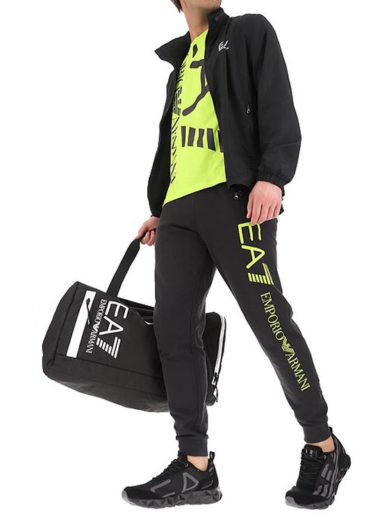 Emporio Armani Emporio Armani Teplákové kalhoty 8NPPC1 PJ05Z 1202 Černá Regular Fit
