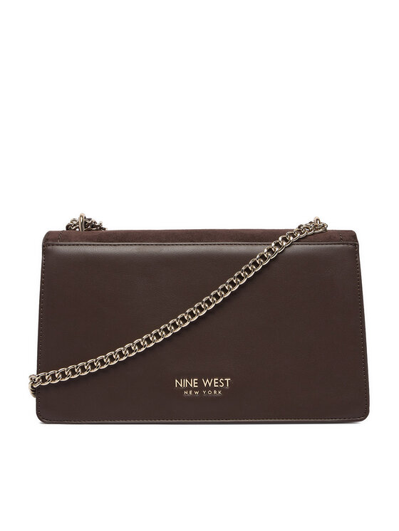 Nine West Nine West Дамска чанта EO-ELEGANT FLOW-TK25740 Кафяв