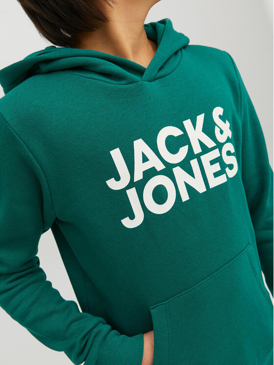 Jack & Jones Junior Jack & Jones Junior Світшот 12152841 Зелений Regular Fit