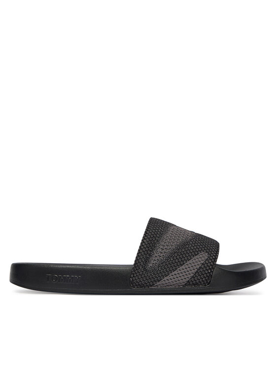 Tommy Jeans Şlapi EM0EM01697 Negru