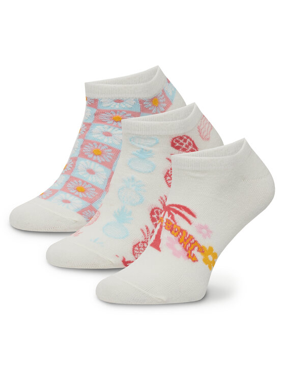 Billabong Șosete scurte AS_BILLABONG_04S_SS25 (3-PACK) Alb
