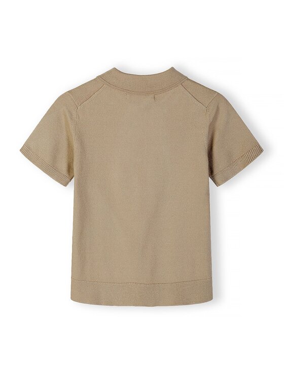 minoti minoti Polo 29KNIT251 Szary Regular Fit