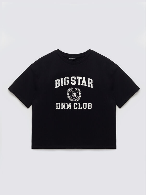 BIG STAR BIG STAR T-Shirt MINKA Czarny Comfort Fit