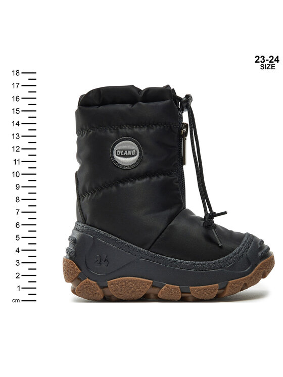 Olang Olang Stivali da neve Eolo 81 Nero