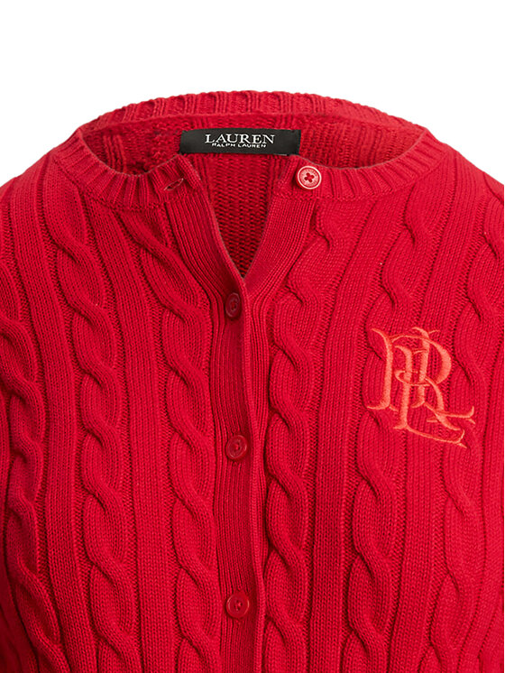 LAUREN RALPH LAUREN LAUREN RALPH LAUREN Kardigán 200932225015 Piros Regular Fit