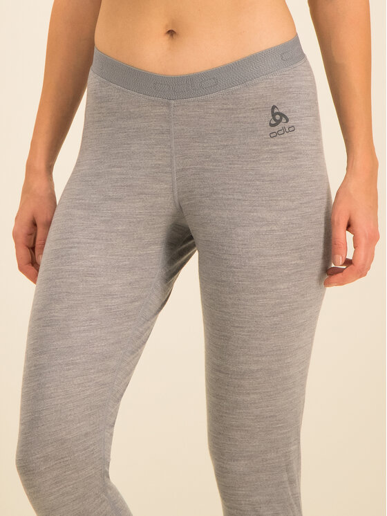 Odlo Odlo Legginsy 110831 Szary Fitted Fit