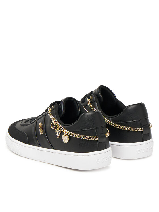 Guess Guess Sneakersy FLTNAO LEA12 Čierna