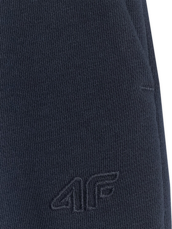 4F 4F Spodnie dresowe BASIC+ Granatowy Oversize