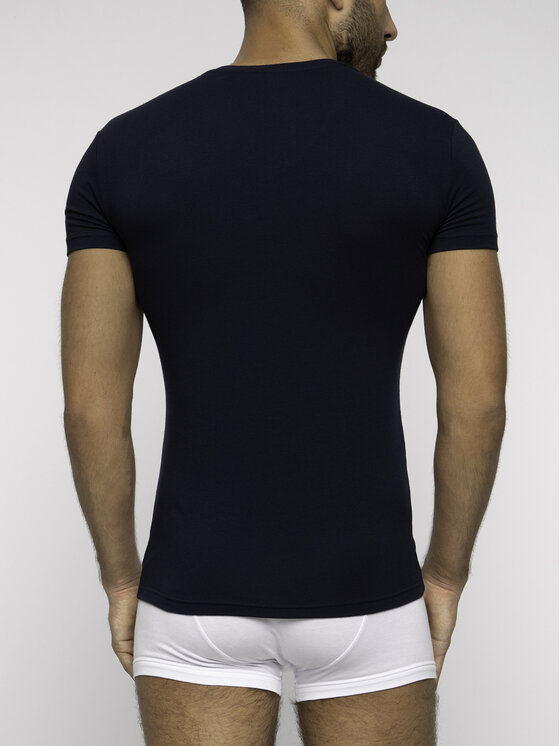 Emporio Armani Underwear Emporio Armani Underwear T-Shirt 110810 9P516 00135 Granatowy Slim Fit