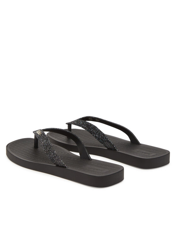 Melissa Melissa Flip-flops Melissa Sun Long Beach II Ad 35781 Fekete