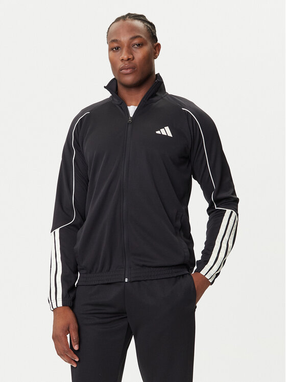 adidas adidas Trenirka 3-Stripes JN1817 Črna Regular Fit
